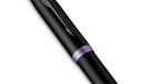 Перьевая ручка Parker IM Vibrant Rings Flame Amethyst Purple